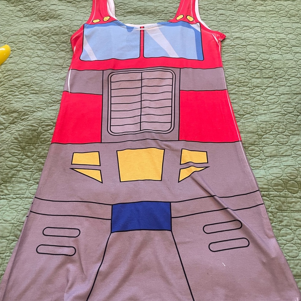 Small Women’s sexy Transformers Optimus Prime Halloween dress